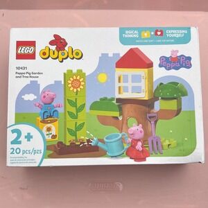 LEGO DUPLO Peppa Pig Garden and Tree House 10431 Building Toy 20 Pieces Ages 2+